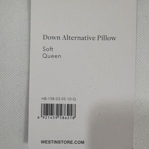 New Queen size pillow